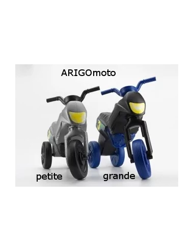 Pour l'achat de minimum 5 ARIGOmoto, 1 moto de plus est offerte