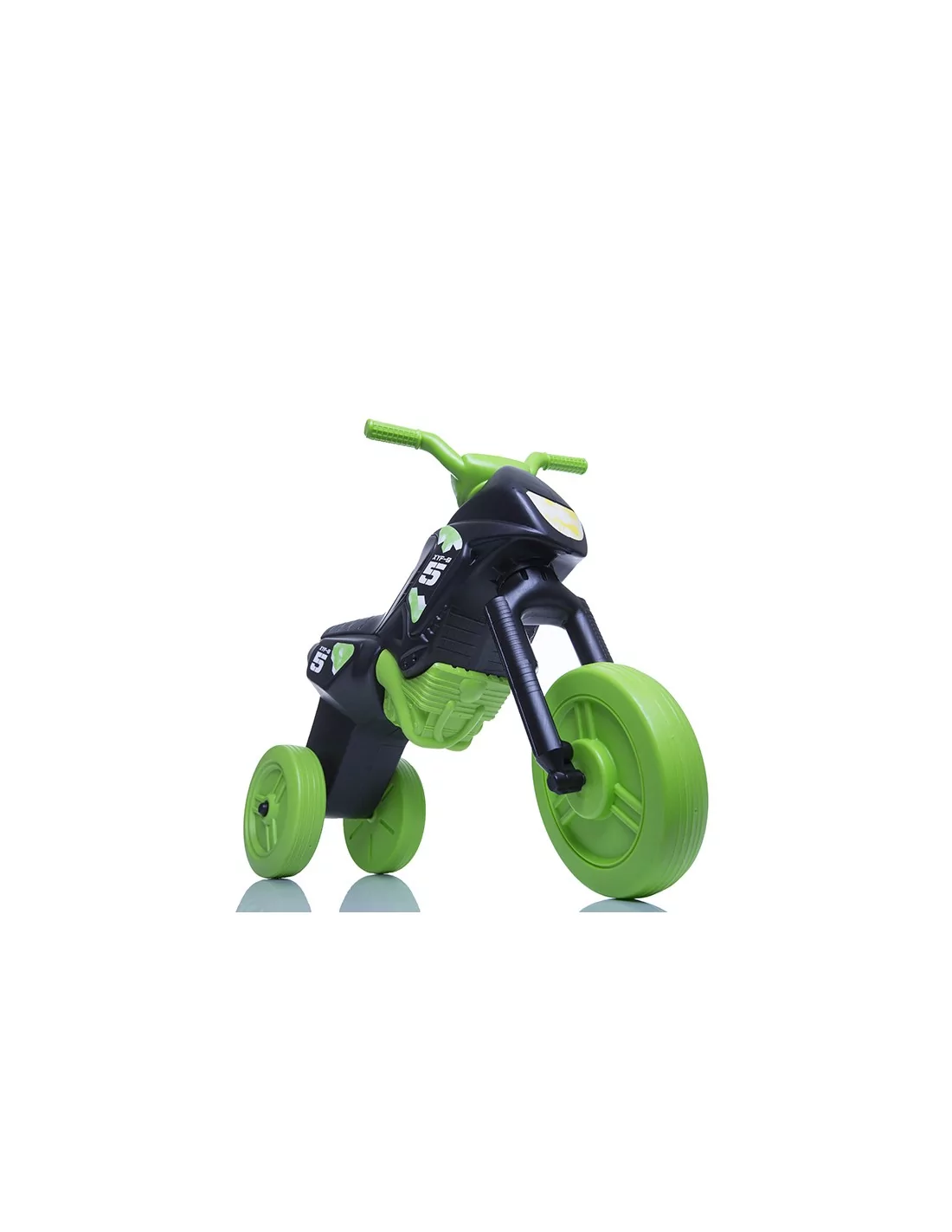 Petite Moto Tricycle, pour enfant de 1 ou 2 - 3 ans - ARIGOmoto® Taille  Grande 2-3 ans Couleurs Noir/Vert